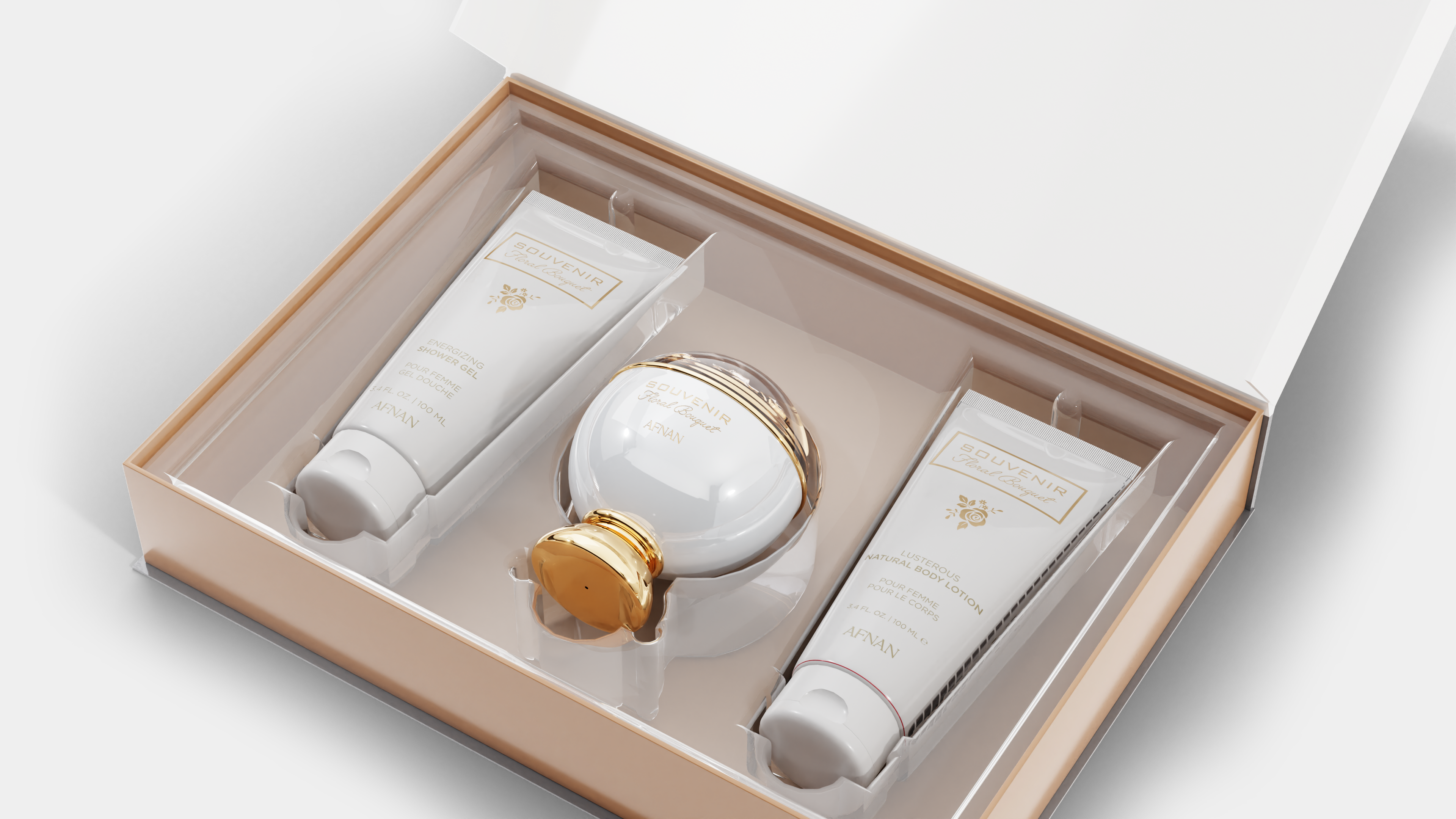 Coffret cadeau Souvenir Floral Bouquet